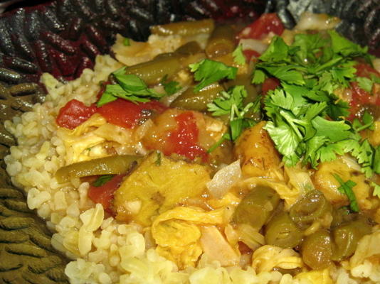 ratatouille thaïlandaise à la noix de coco