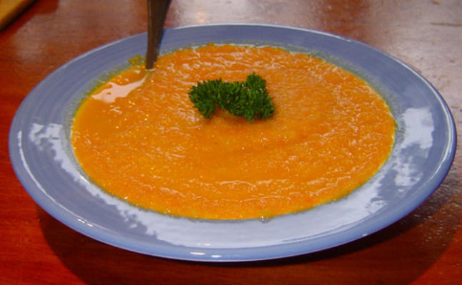 soupe carotte et lime