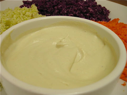 mayonnaise végétalienne crue de base