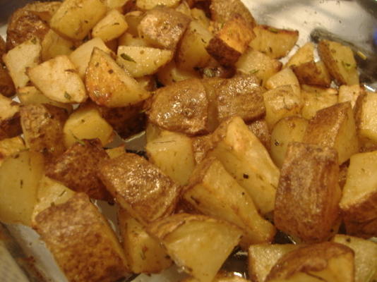 pommes de terre rouges pour bébés au barbecue (faibles en gras)