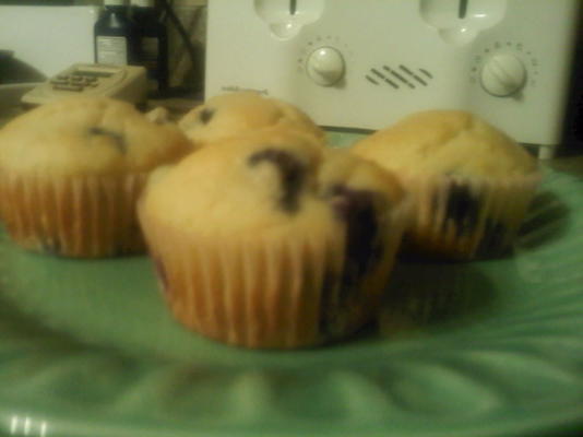 muffins aux bleuets Fannie Farmer