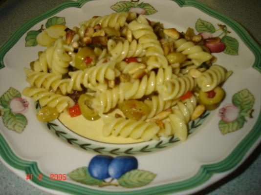 salade de pâtes fusilli