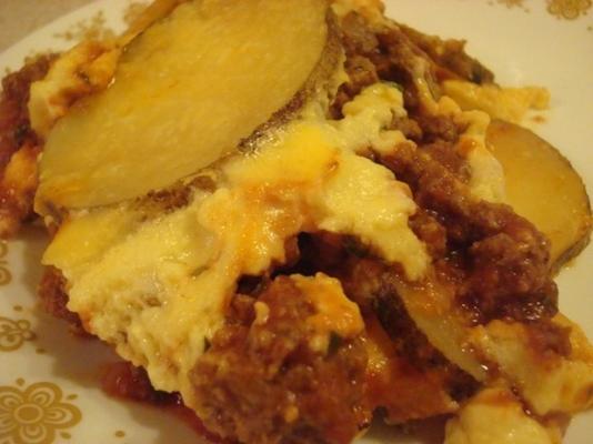 moussaka à la pomme de terre