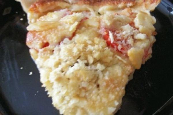 tarte au bacon tomate basilic
