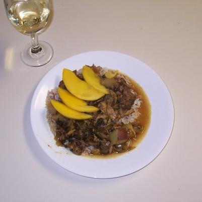 poulet au curry épicé (diabétique / mijoteuse)