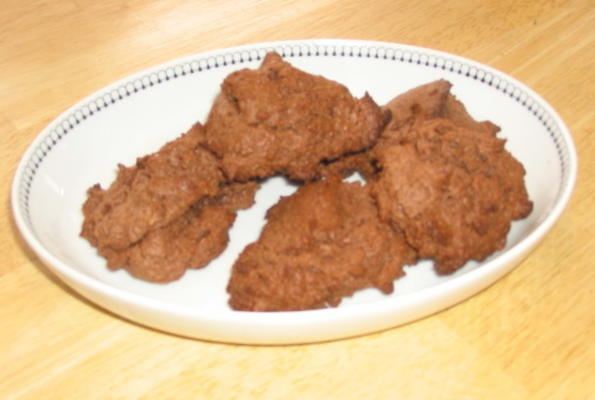 biscuits au fromage à la crème de la nourriture du diable