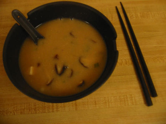 soupe miso shitake