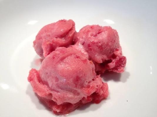 sorbet framboise de ben et jerry