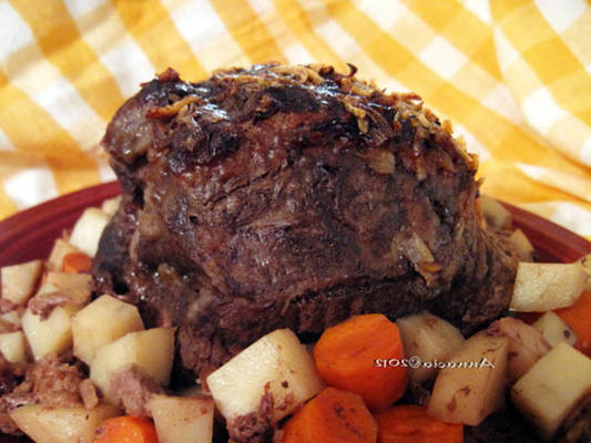rôti de bison / buffle