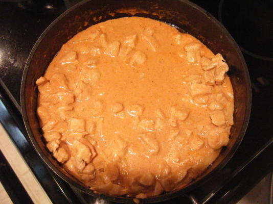 faisan à la crème (ou poulet) est-européen