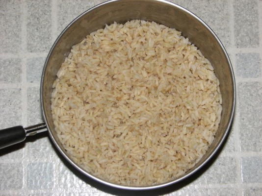 riz brun de base