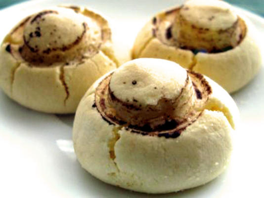 biscuits aux champignons (mantar kurabiye)