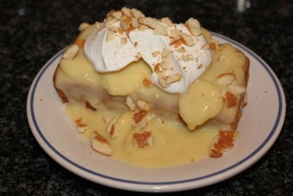 mélange de gâteaux médecin andndash; gâteau au pudding à la banane