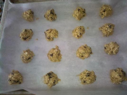 biscuits à l'avoine aux pépites de chocolat moelleux de rissani