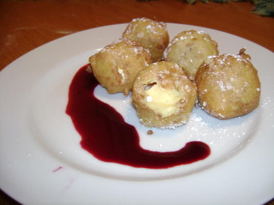 morsures de gâteau au fromage frit (alias le réconfort ultime)