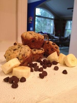 Muffins banane-pépites de chocolat Miss Cindi