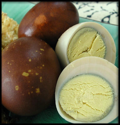 huevos sépharades haminados (œufs)