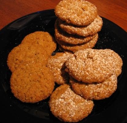 biscuits de blé entier à la noix de coco