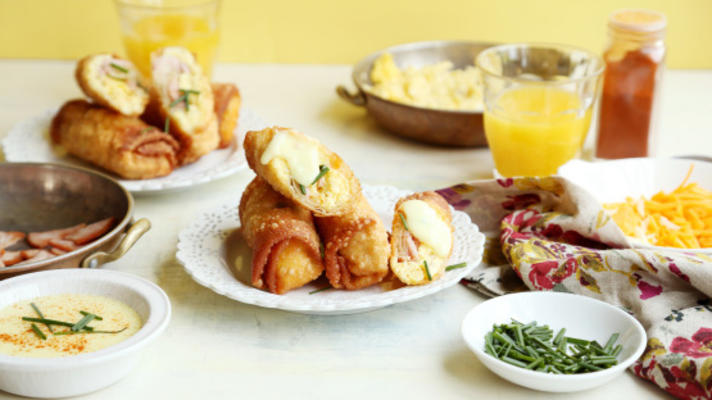 oeufs benedict rouleaux d'oeufs