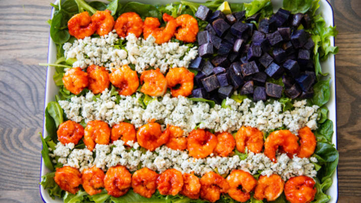 salade de crevettes pétard