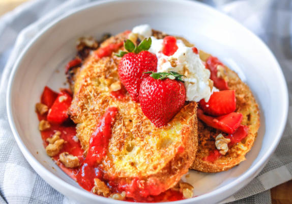 pain perdu à la noix de coco