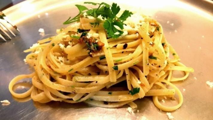 pâtes aglio e olio