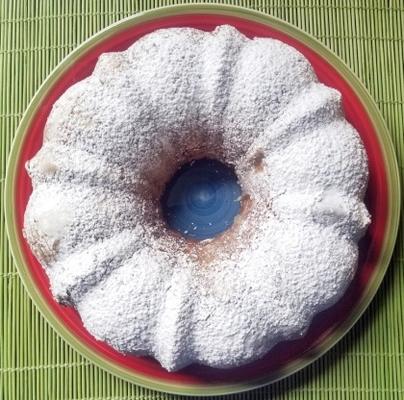 Bundt cake citron banane