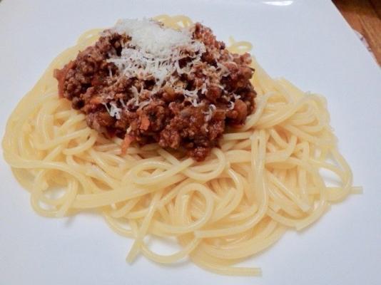 spaghetti bolognaise facile