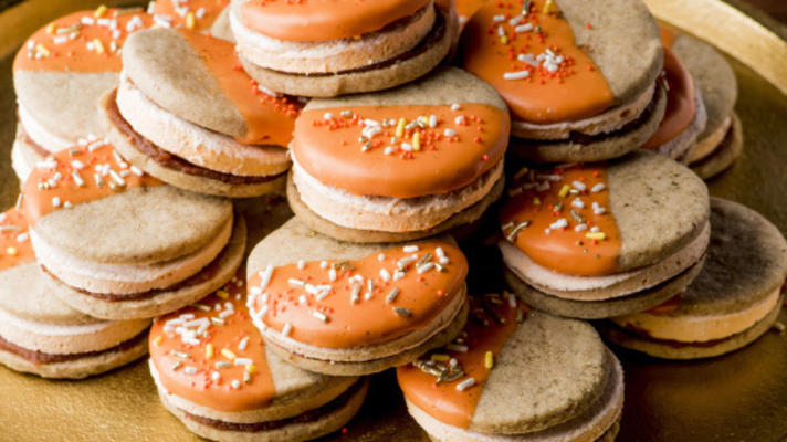 tartes de lune aux pacanes et aux citrouilles