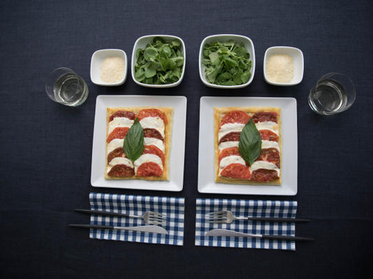 tartes aux tomates anciennes