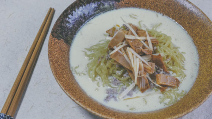 ramen au lait de soja