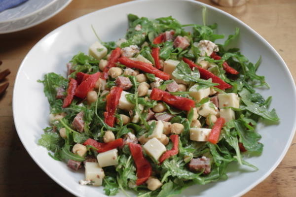antipasti à la roquette