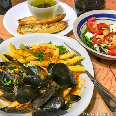 recette de moules de barcelone