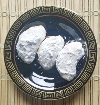 kourambiethes (biscuits grecs au beurre)