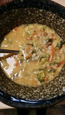 soupe de légumes super-alimentée de maman