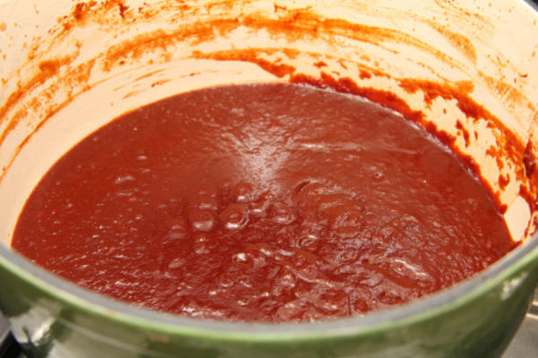 sauce barbecue vinaigre et tomate