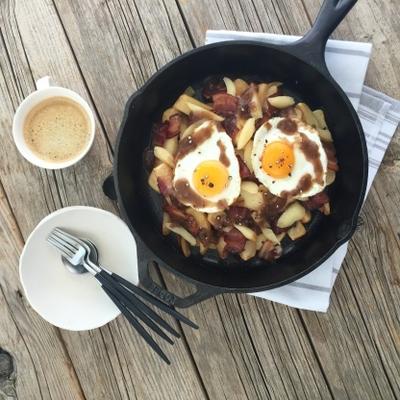 poutine de petit-déjeuner