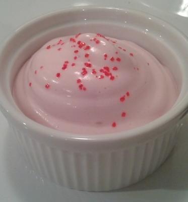 mousse de guimauve faible en gras