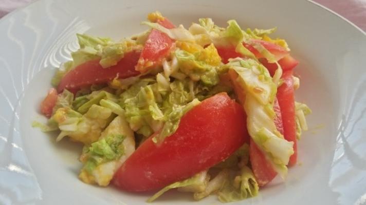 salade aux œufs plus légère