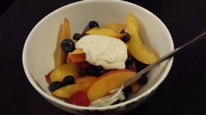salade de fruits avec crandegrave facile; me fraiche