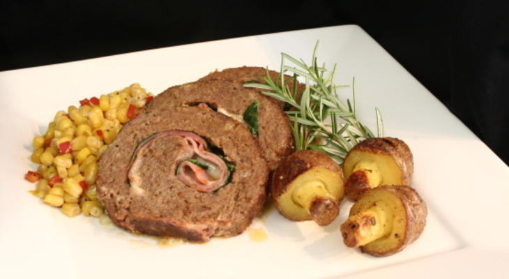 pain de viande farci (sans gluten)