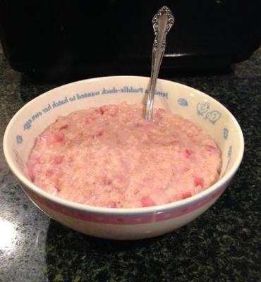 copiercat fraises et crème d'avoine