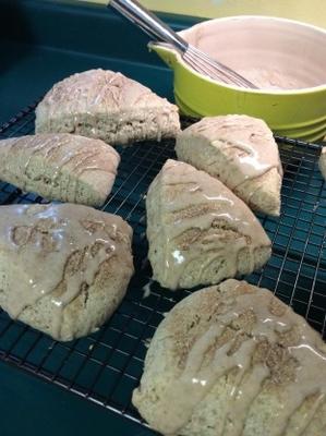 scones à la cannelle snickerdoodle