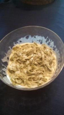 épinards alfredo faible cal