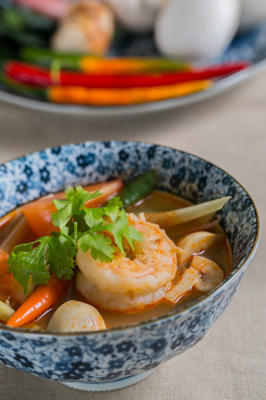 soupe de fruits de mer - tom yam goong