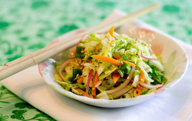 salade de chou asiatique (sans produits laitiers)