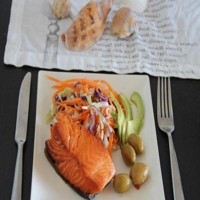 saumon fumé à la vanille