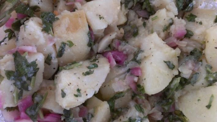 salade de pommes de terre riche en vitamines