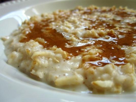 flocons d'avoine tourbillon épices citrouille