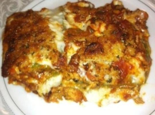 lasagne à l'italienne du nord